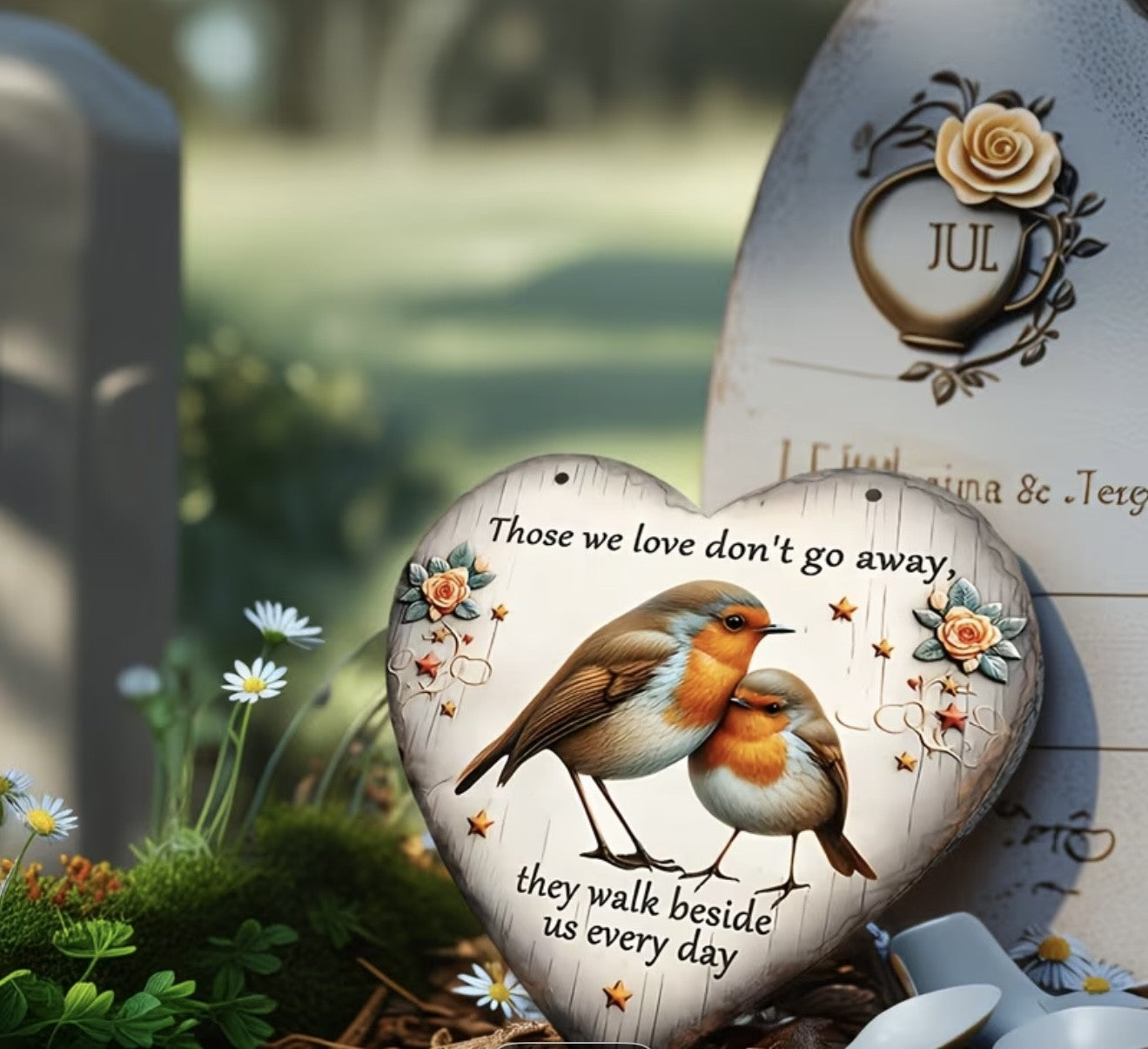 Two Robins Heart Sign