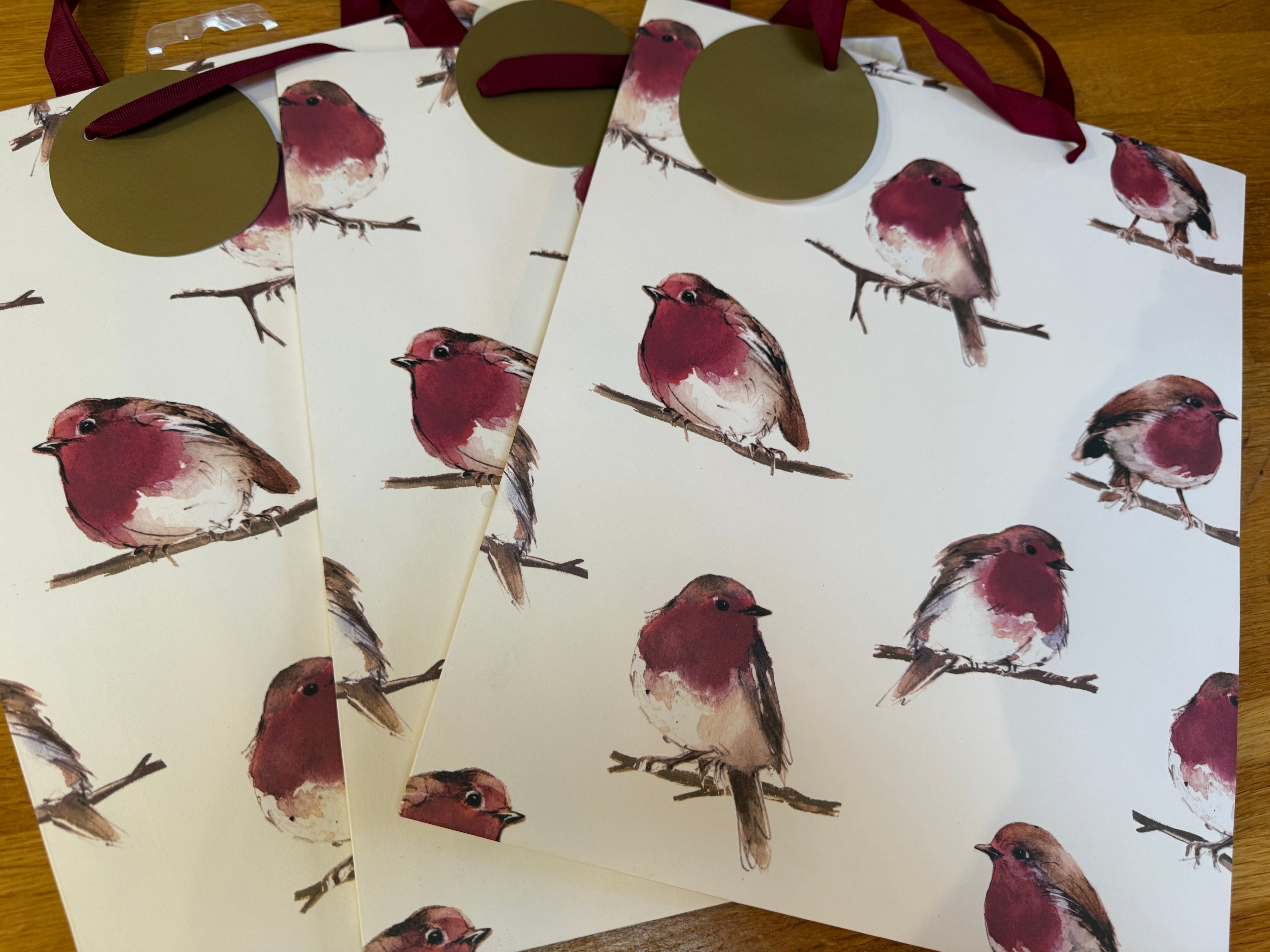 Large Robin Gift Bag