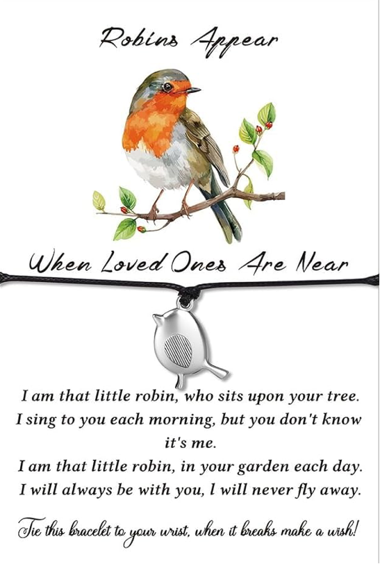 Robin Charm Bracelet