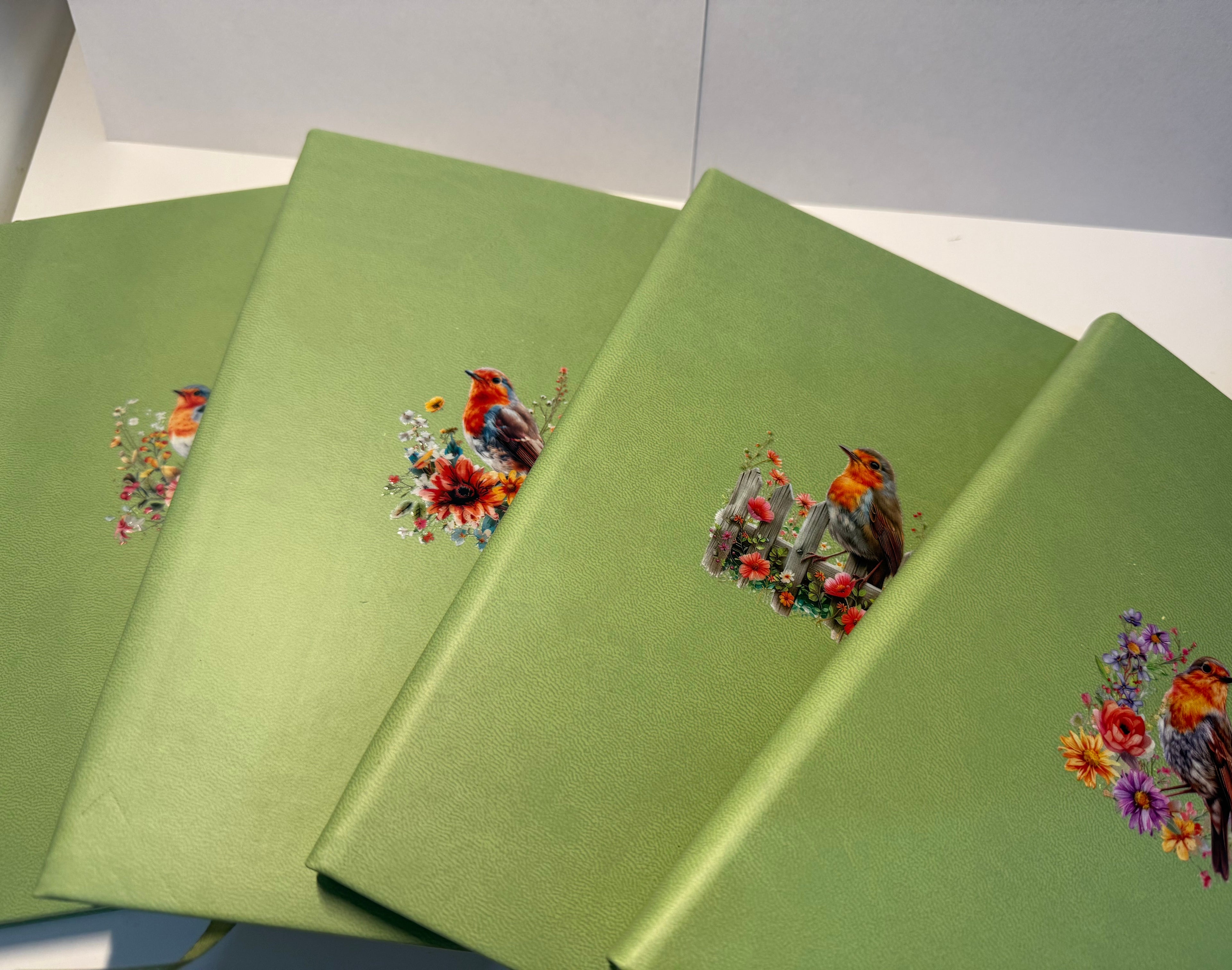 Green Robin Notebook