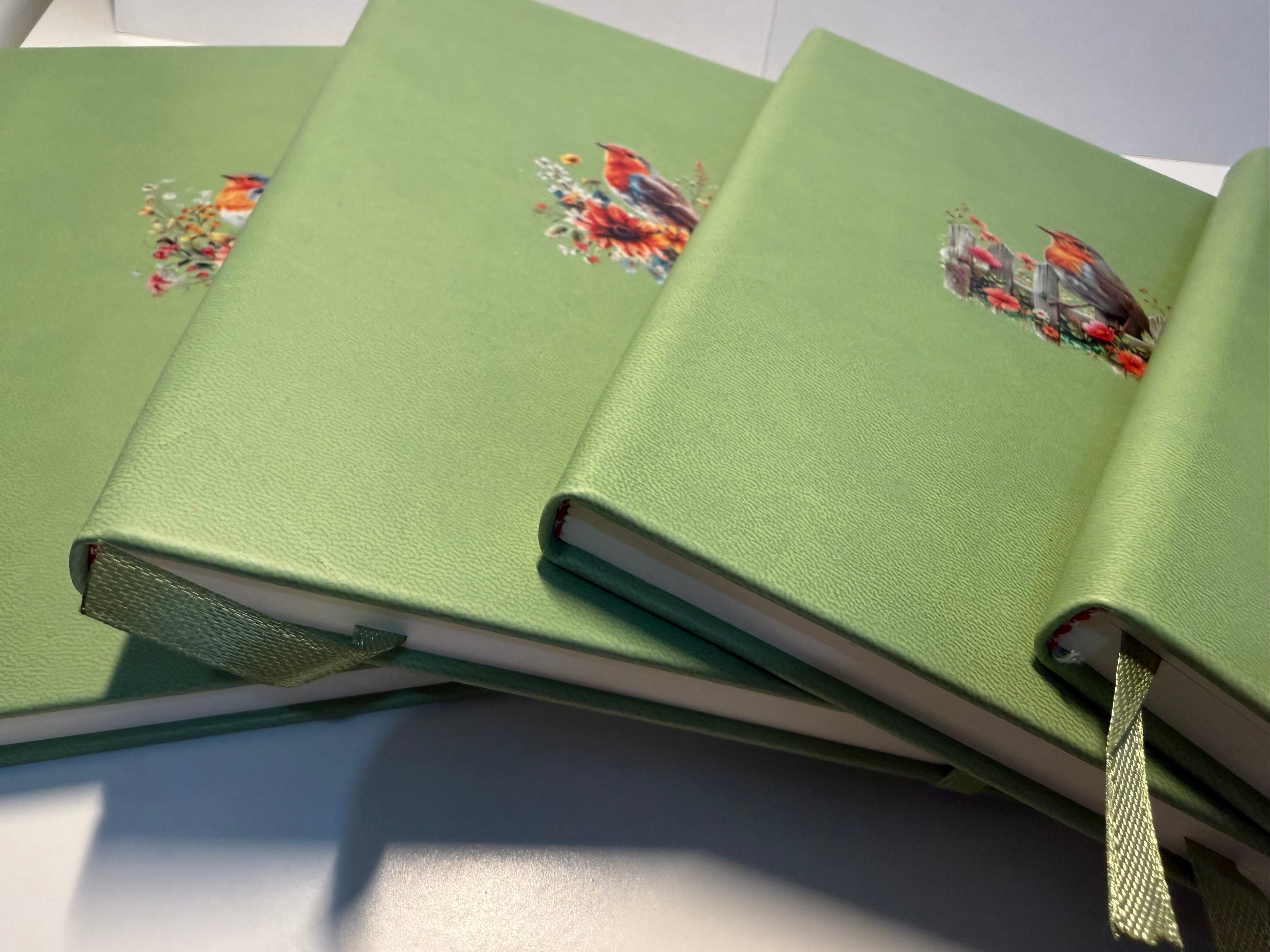 Green Robin Notebook