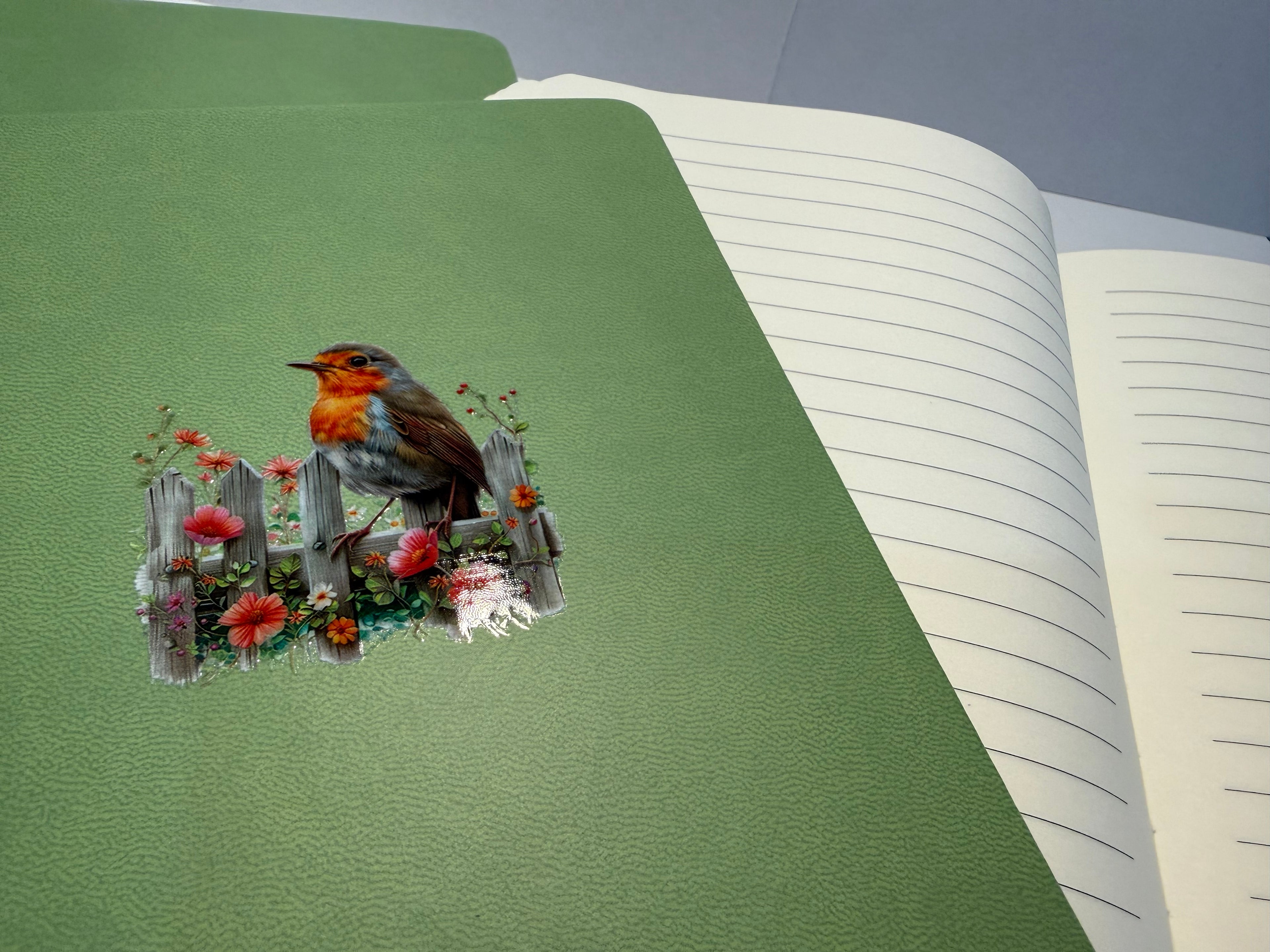 Green Robin Notebook