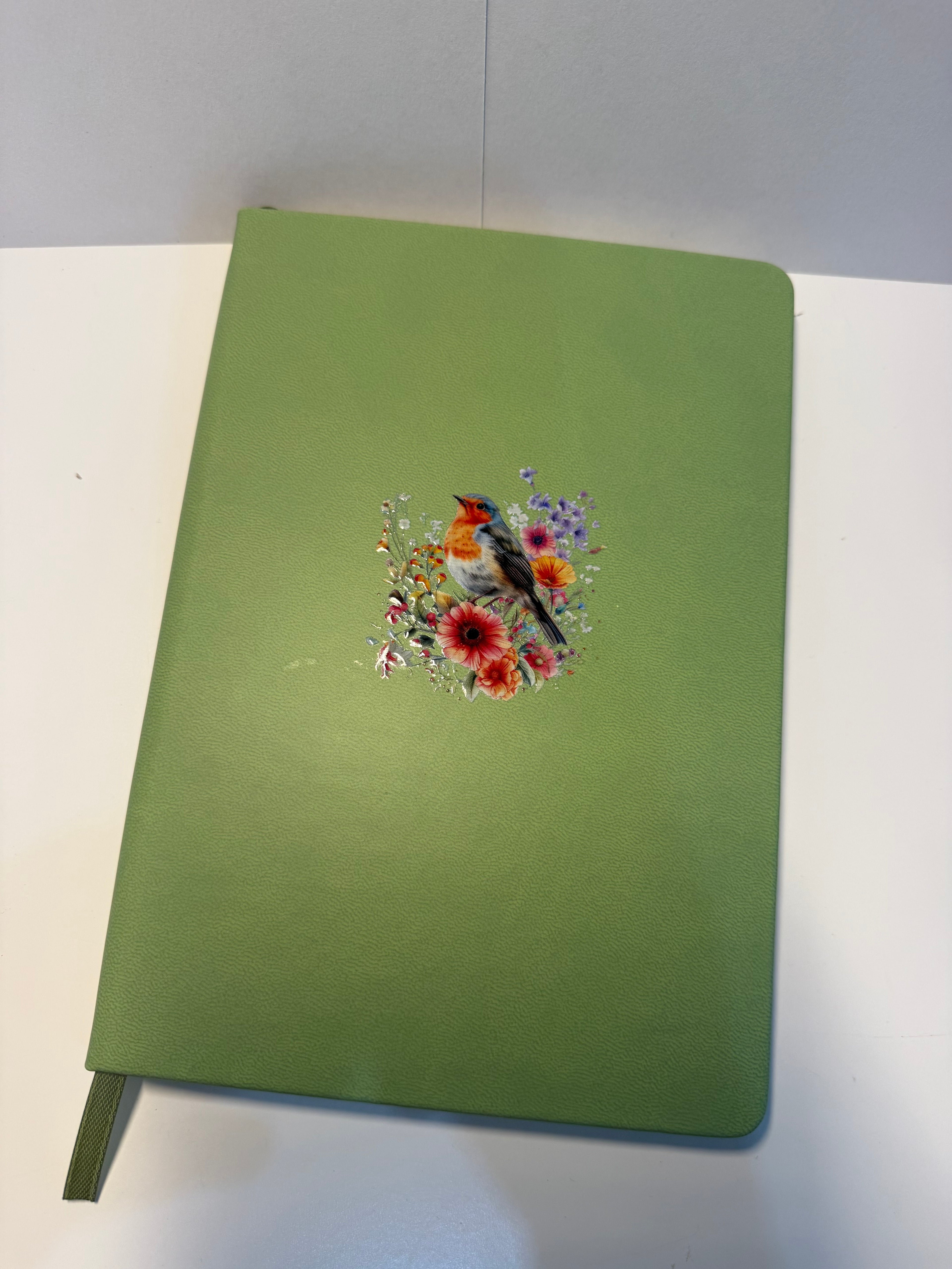 Green Robin Notebook