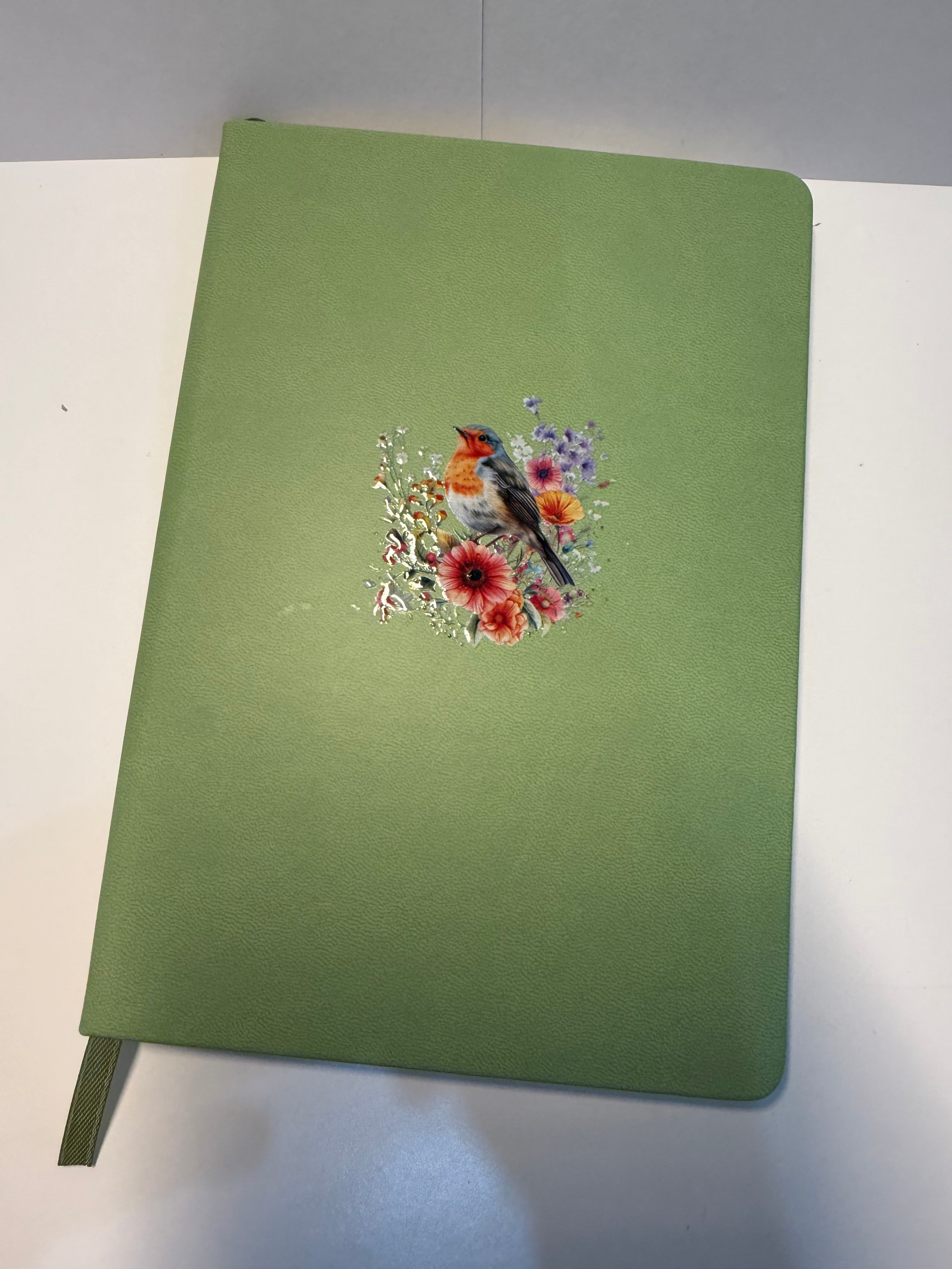 Green Robin Notebook