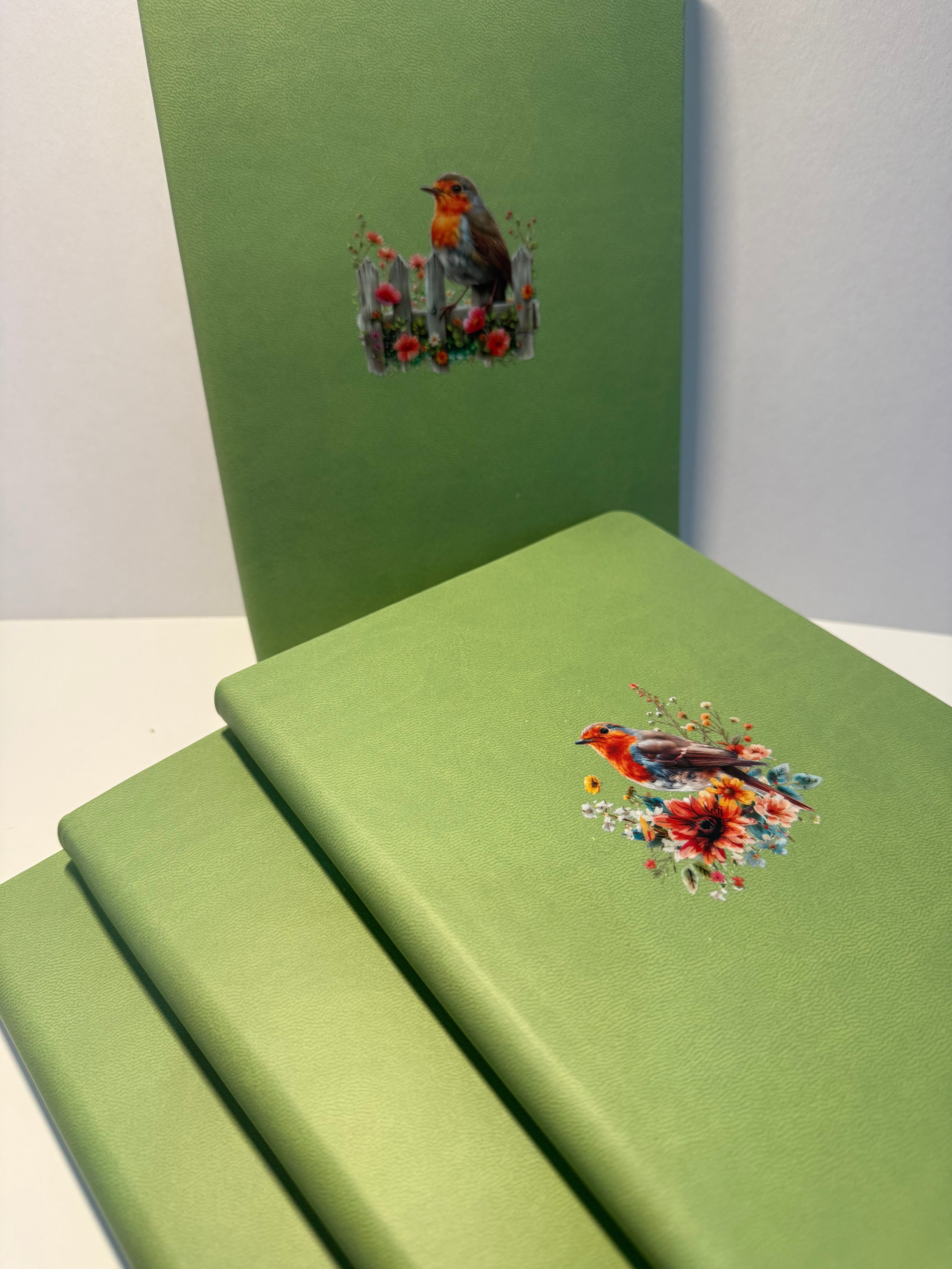 Green Robin Notebook