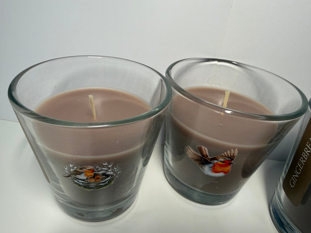 Robin Glass Candle