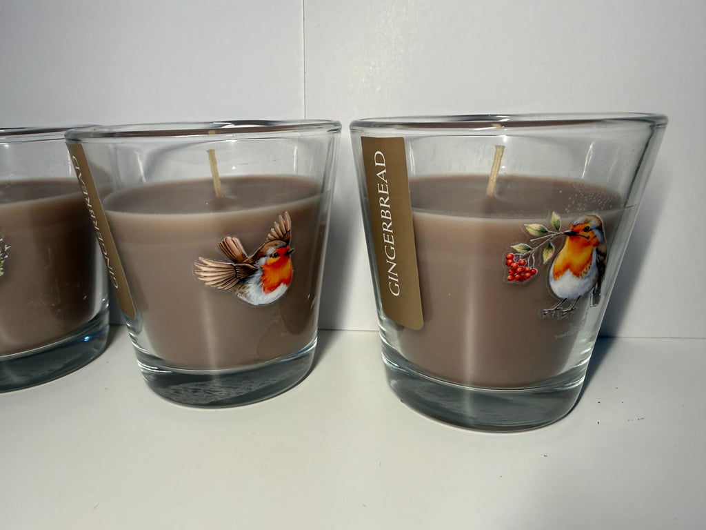 Robin Glass Candle