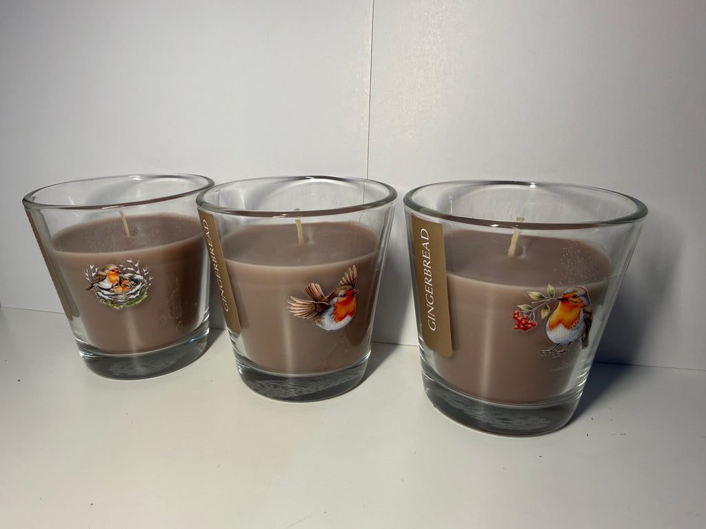 Robin Glass Candle