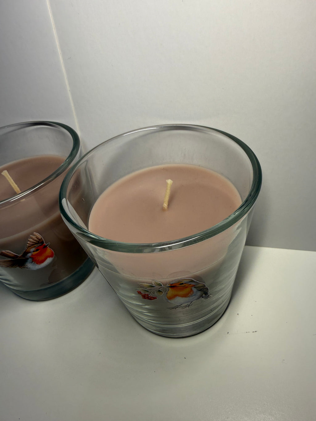 Robin Glass Candle