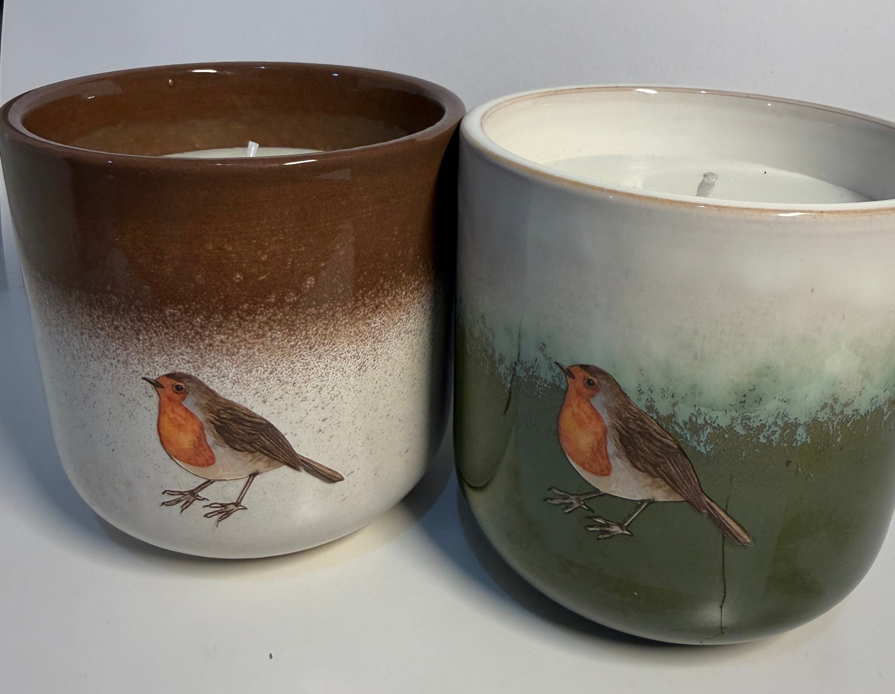 Robin Pottery Candles