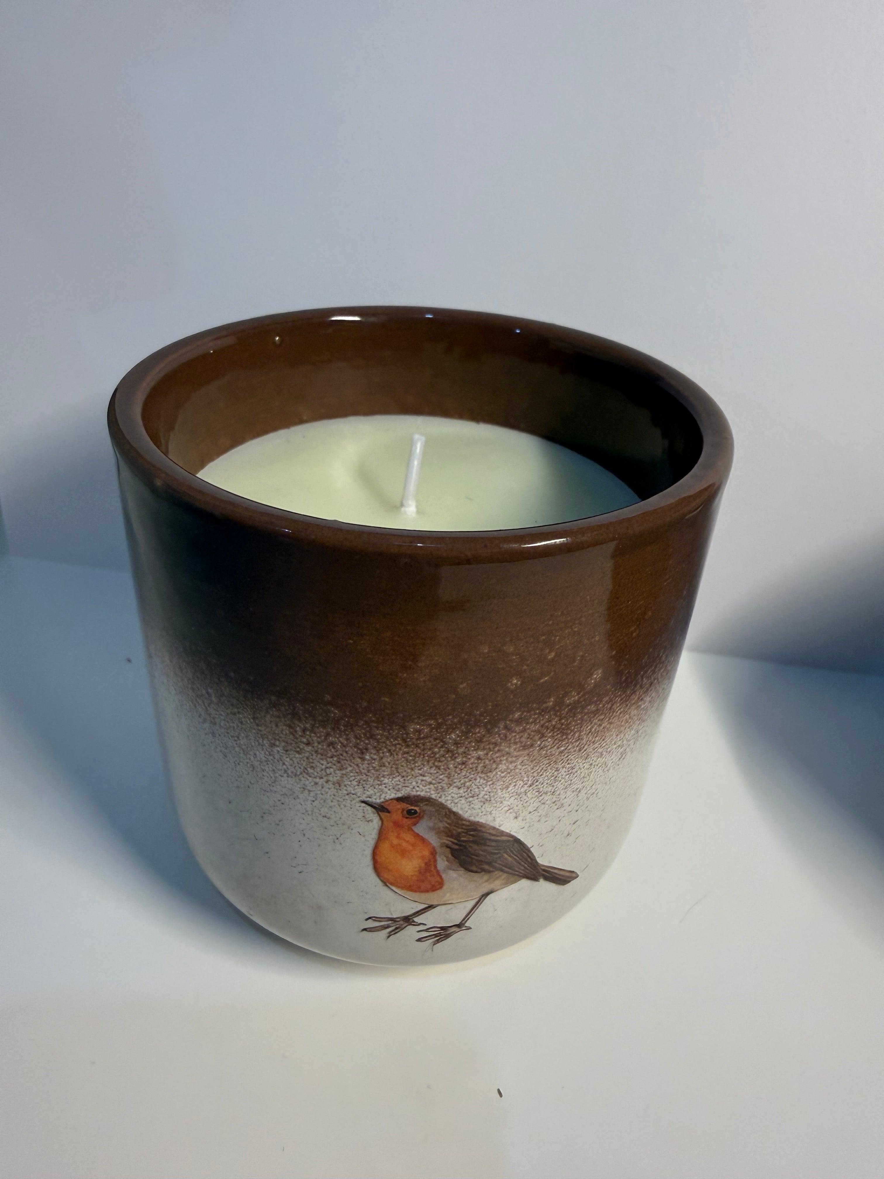 Robin Pottery Candles