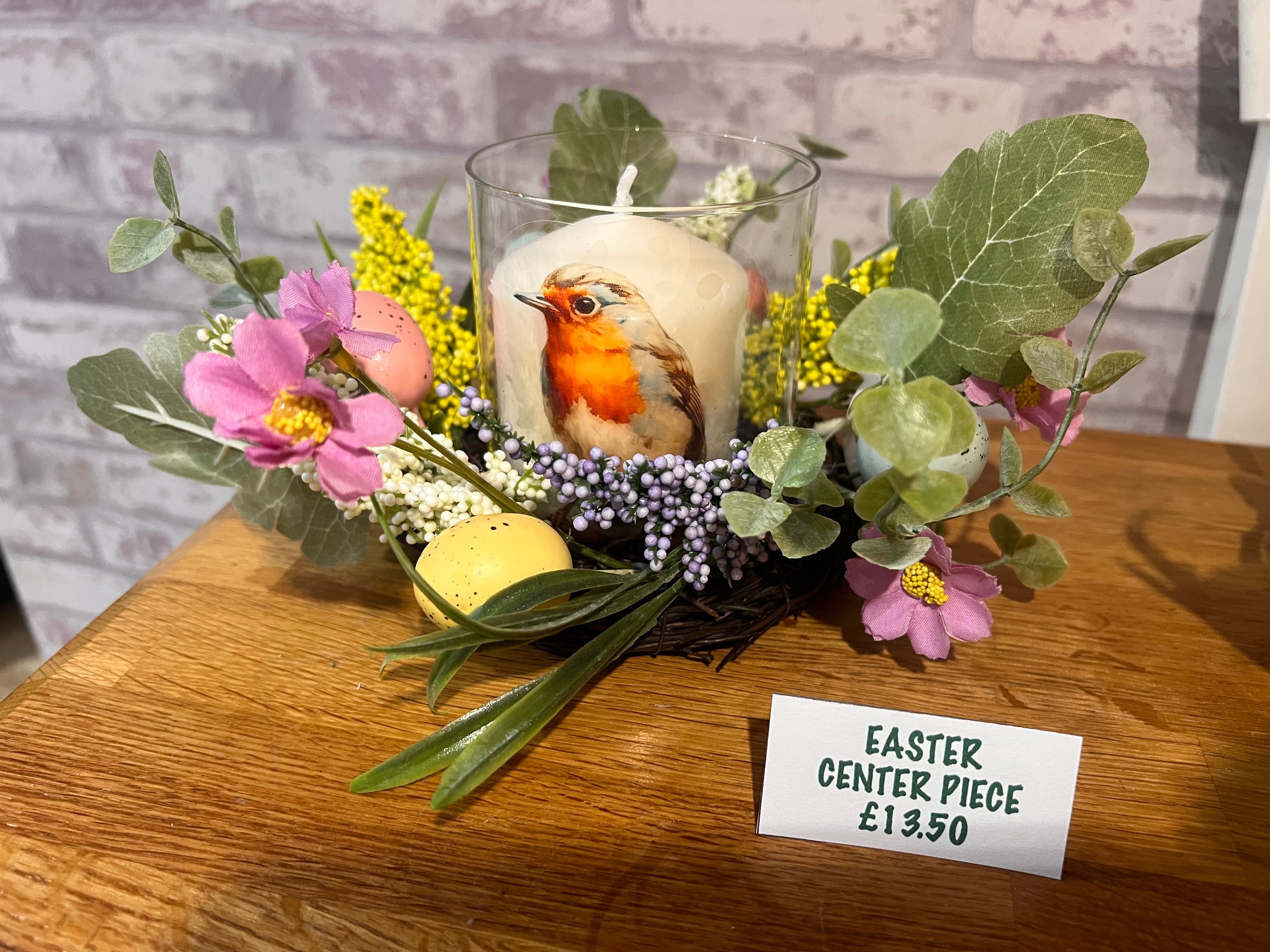 Robin Easter Centerpiece