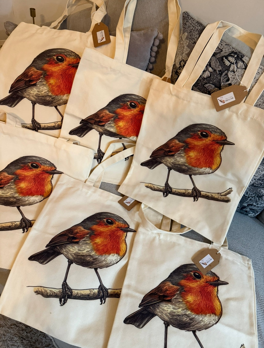 Linen Tote Bag