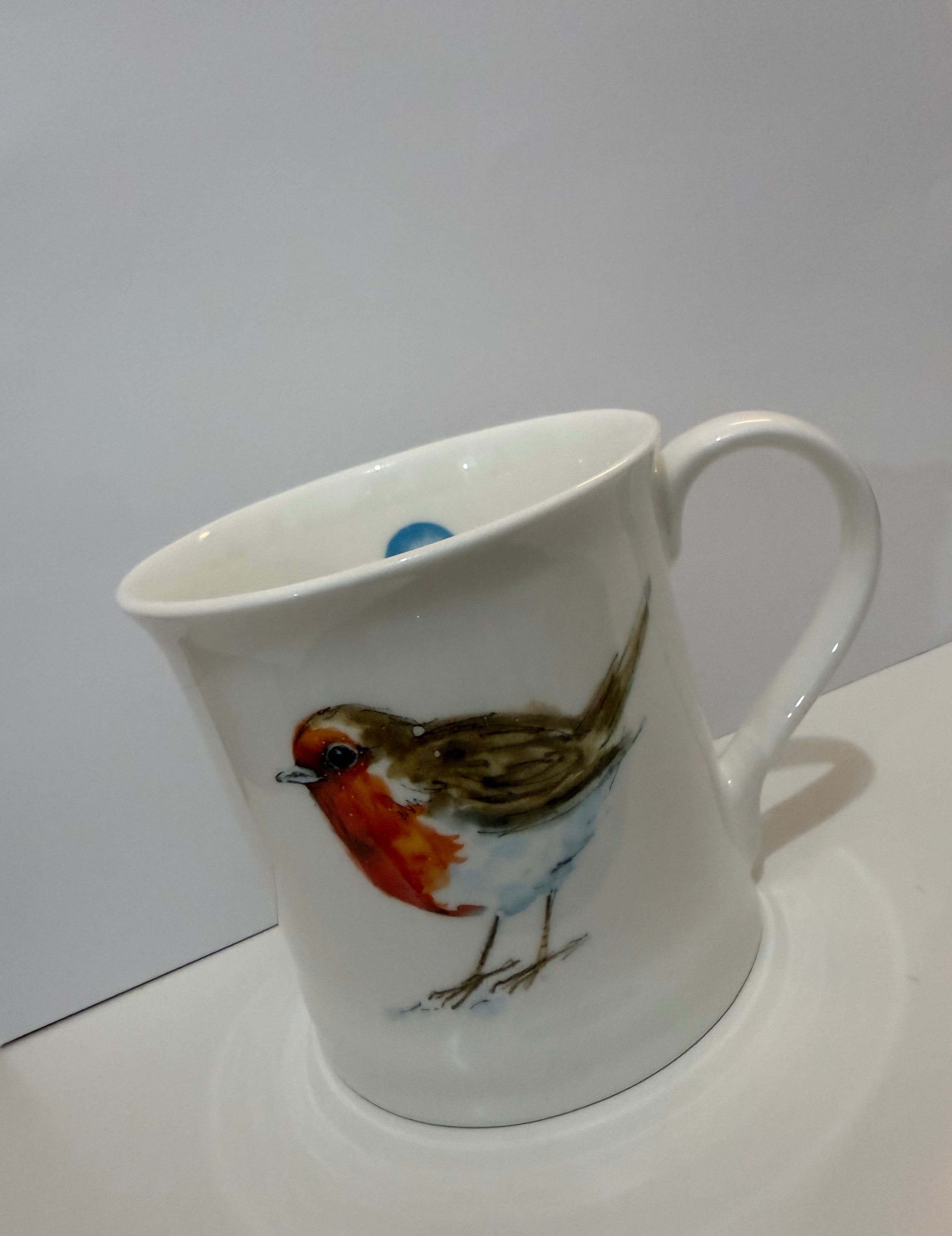 Robin Bone China Mug