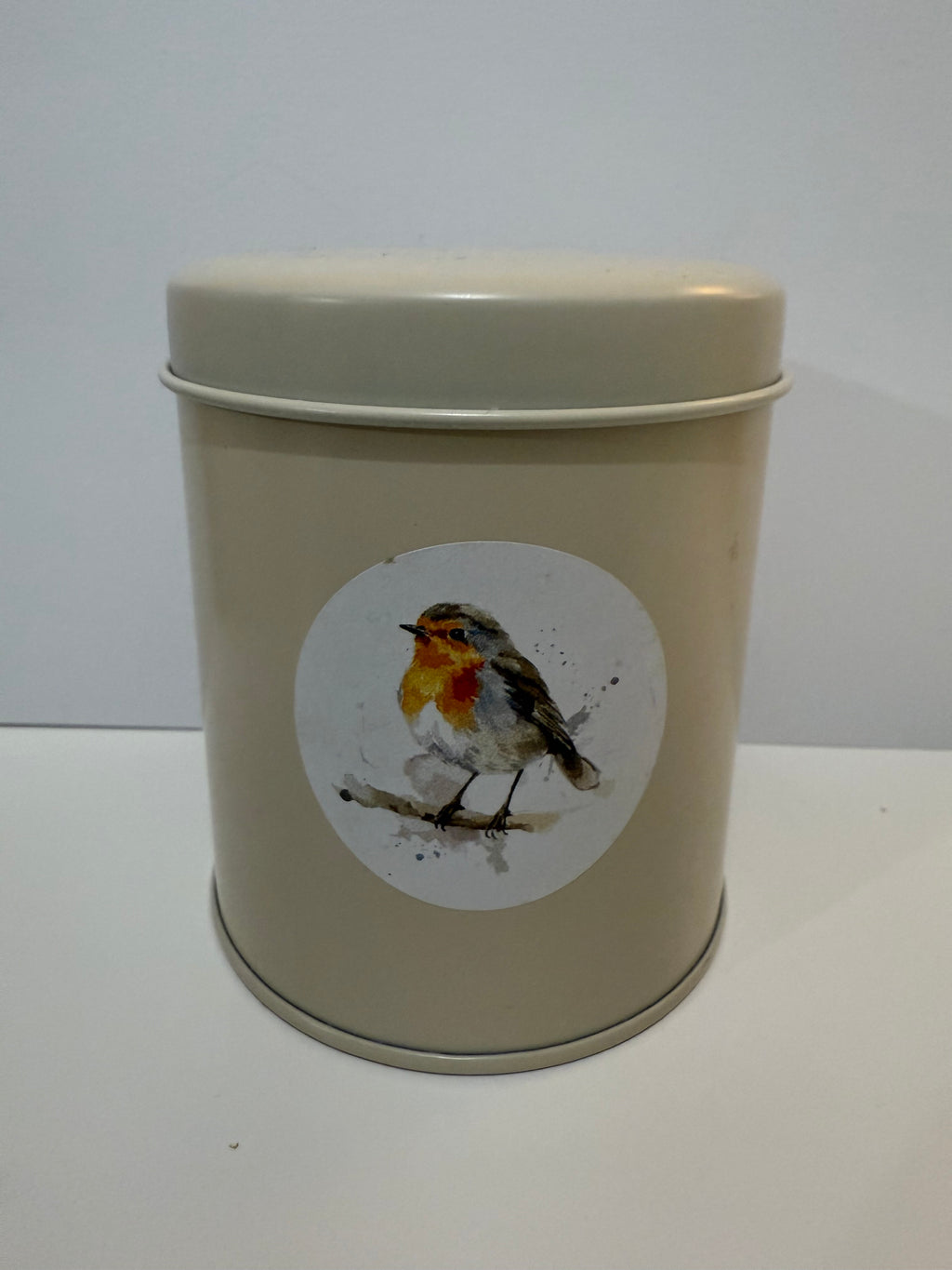 Robin Tin Candle